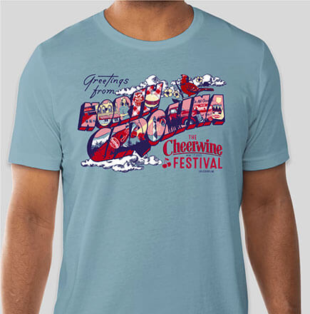 2025 Cheerwine Festival t-shirt
