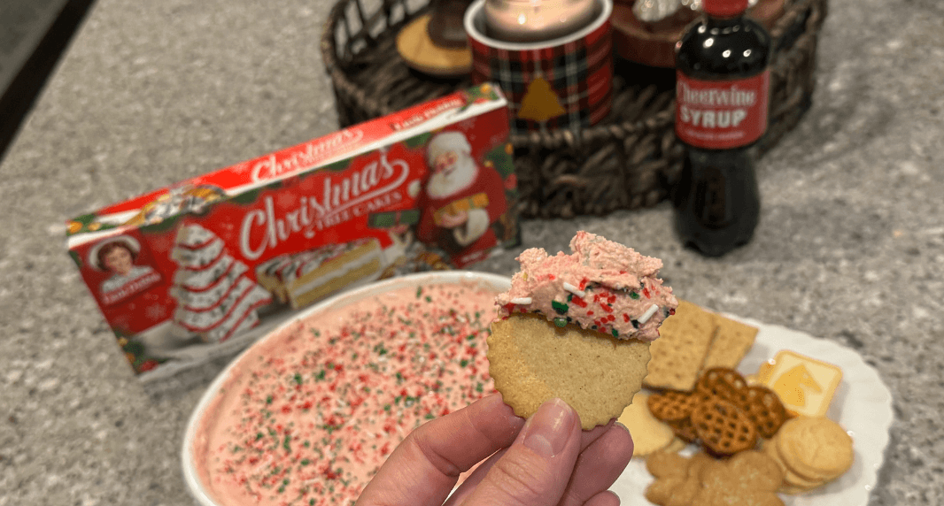 Christmas Tree Cakes® Cheerwine Dip