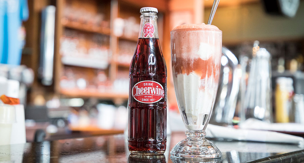 Boozy Cheerwine Float