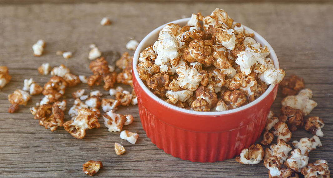 Caramel Corn Featuring Cheerwine Syrup