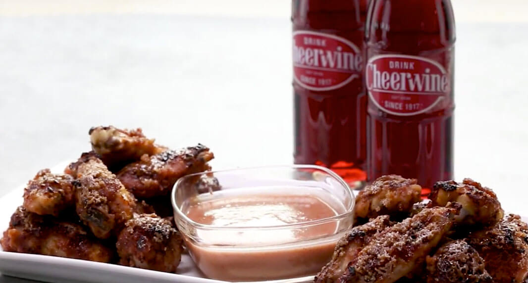 Cheerwine Chicken Wings